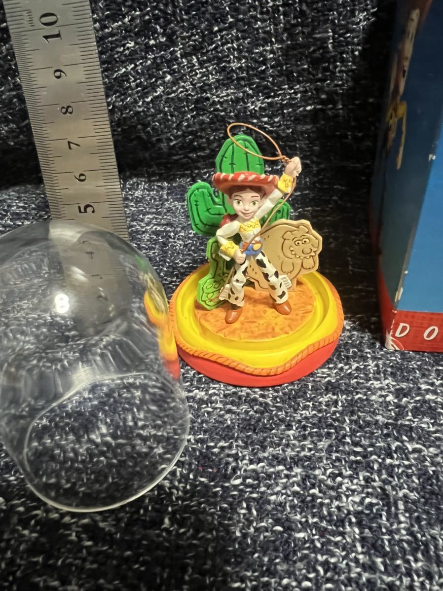当時物 ディズニー トイストーリー ガラス ドームフィギュア 全3種類 