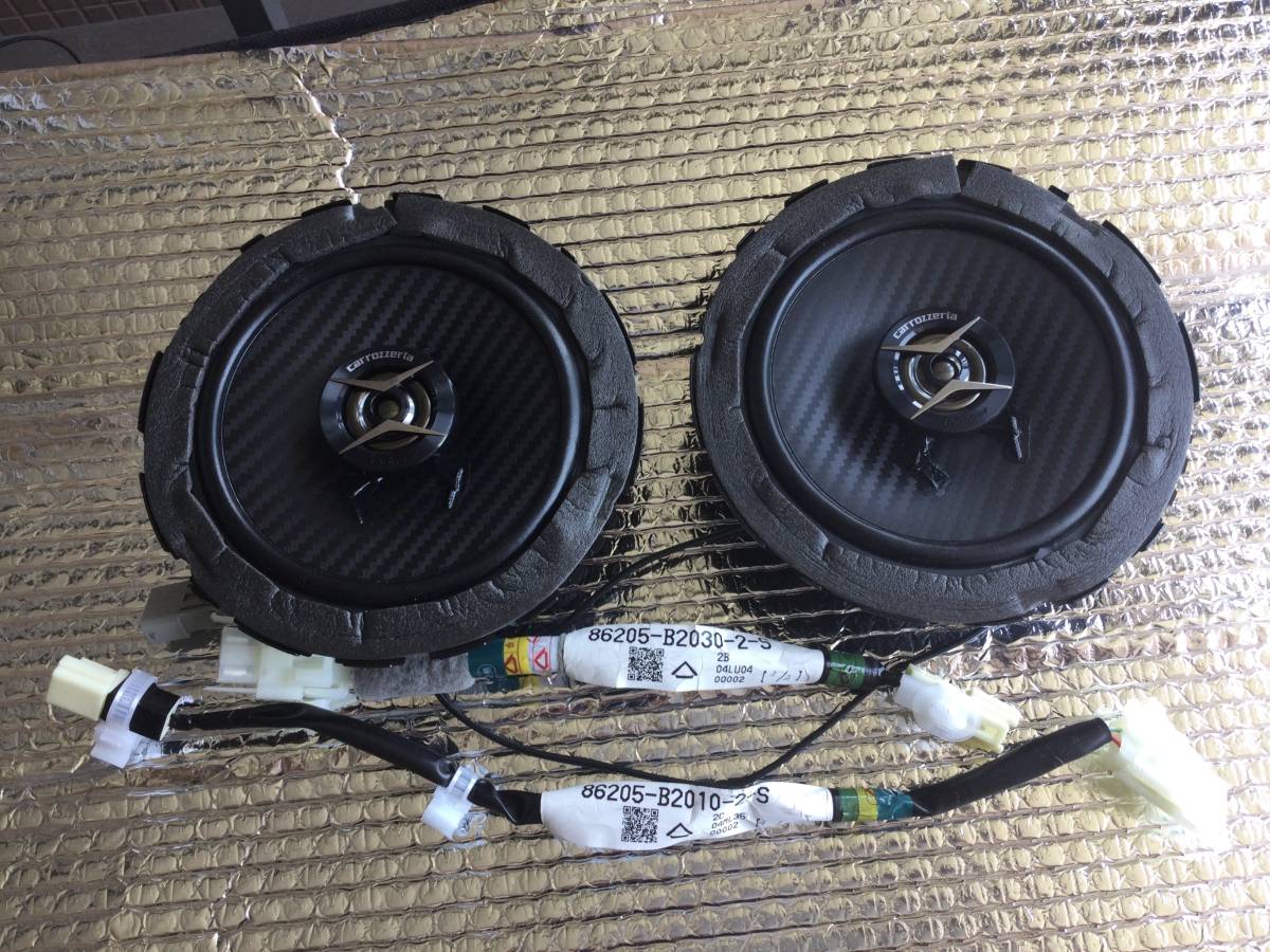 新作，人気SALE carrozzeria カロッツェリア TS-F1640 160W スピーカ ワイヤリング付き ダイハツ純正(16cmタイプ)｜売買されたオークション情報、yahooの商品情報をアーカイブ公開 - オークファン 16cmタイプ