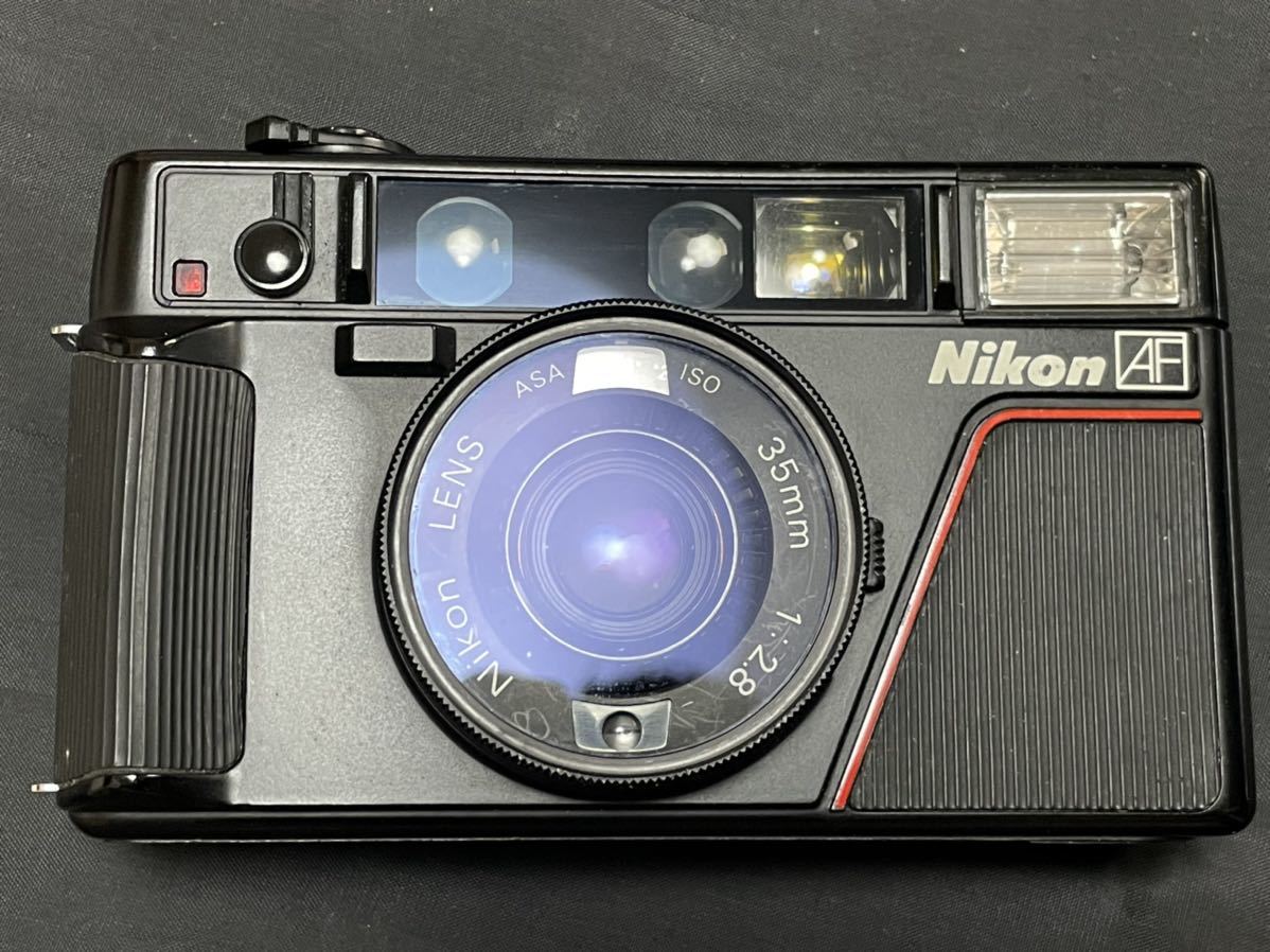 完動品 Nikon L35AF 35mm F2.8 ピカイチ ISO1000 完動品 Nikon L35AF 35mm