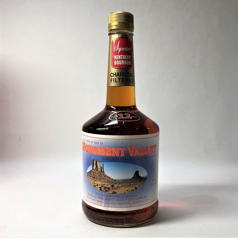 9】未開栓 古酒 MONUMENT VALLEY モニュメントバレー 12年 750ml 40