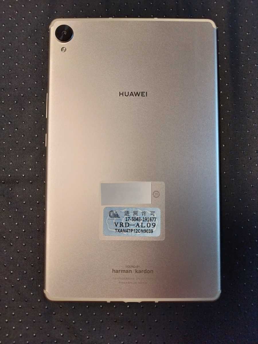 Huawei Mediapad M6 8.4インチ RAM 4GB,ROM 128GB VRD-AL09 LTE版 Gold 