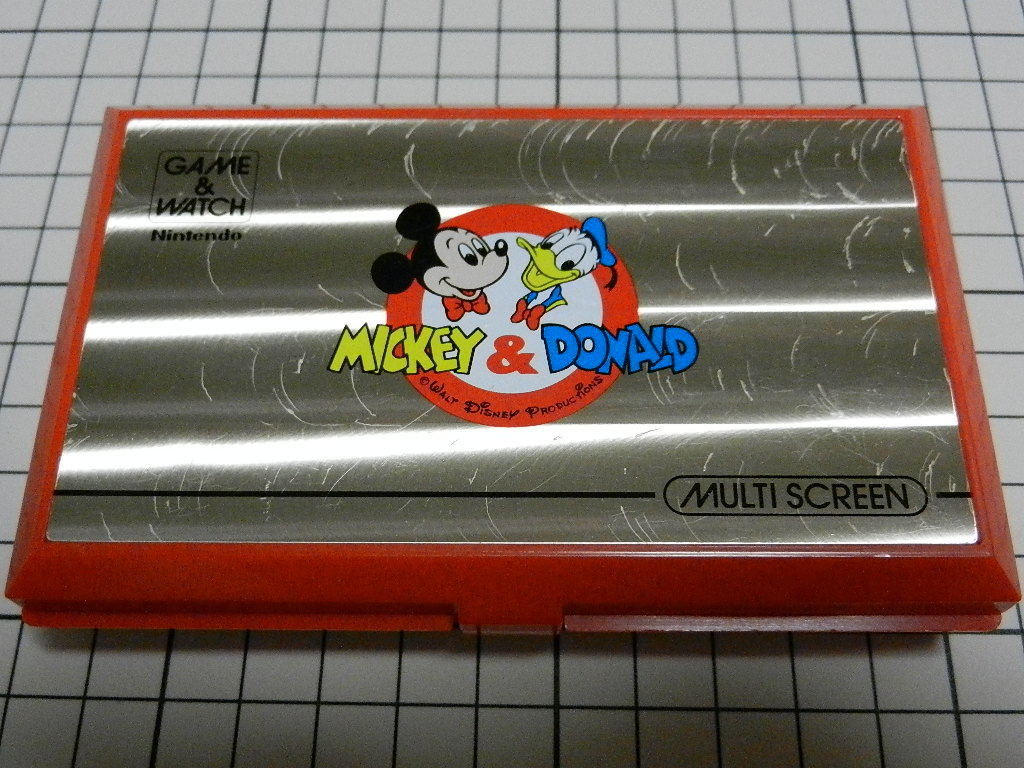 ゲーム＆ウォッチ ミッキー＆ドナルド ニンテンドー 任天堂