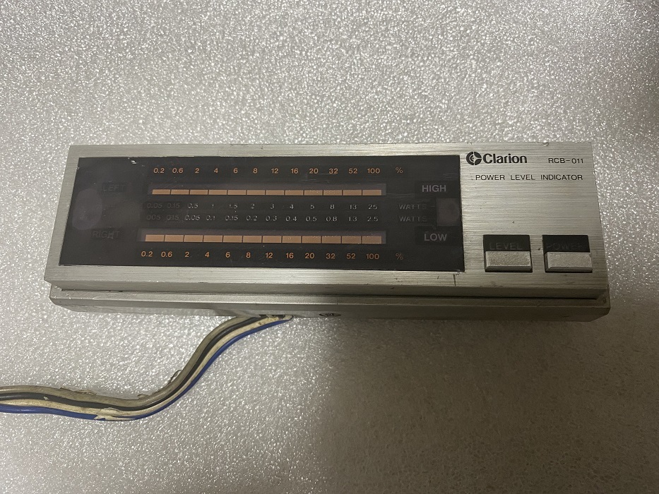 ツ*ナ様 Clarion クラリオン RCB-011 オーディオ インジケーター ツ*ナ様 Clarion クラリオン RCB-011 オーディオ インジケーター ツ*ナ