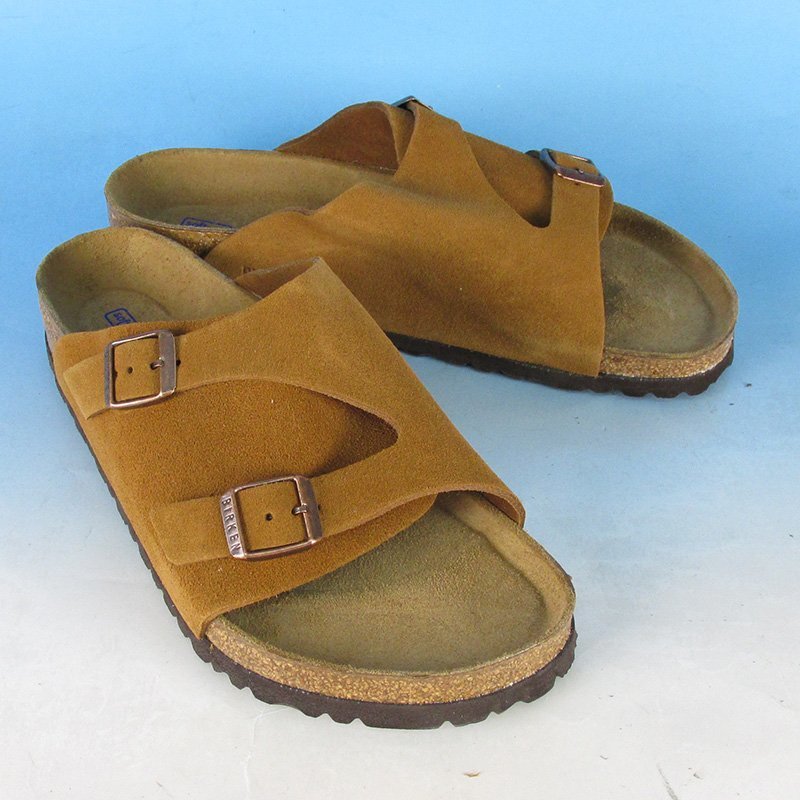 SH12408 BIRKENSTOCK ビルケンシュトック チューリッヒ サンダル 40/260 未使用 ビルケンシュトック BIRKENSTOCK Boston Shearling&frasl;ボストン 「公式」ビルケンシュトック SUEDE&frasl;NUBUCK