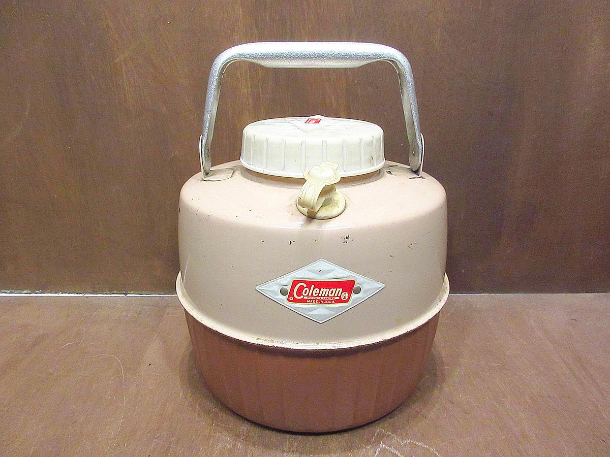 ビンテージ60's○Colemanダイヤロゴ1ガロンジャグチョコパフェ