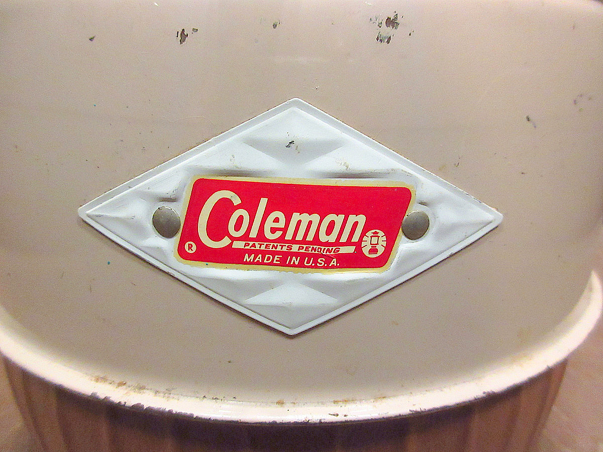 ビンテージ60's○Colemanダイヤロゴ1ガロンジャグチョコパフェ