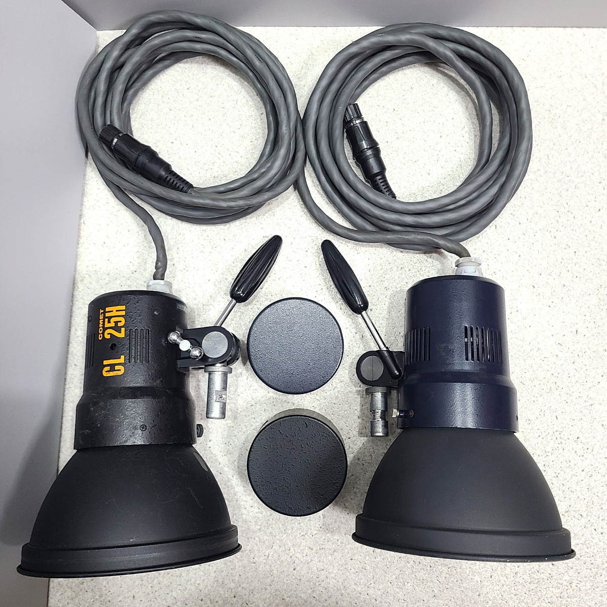 20年前のストロボ（COMET CL-1250 + COMET CL-25H）を引っ張り出してき