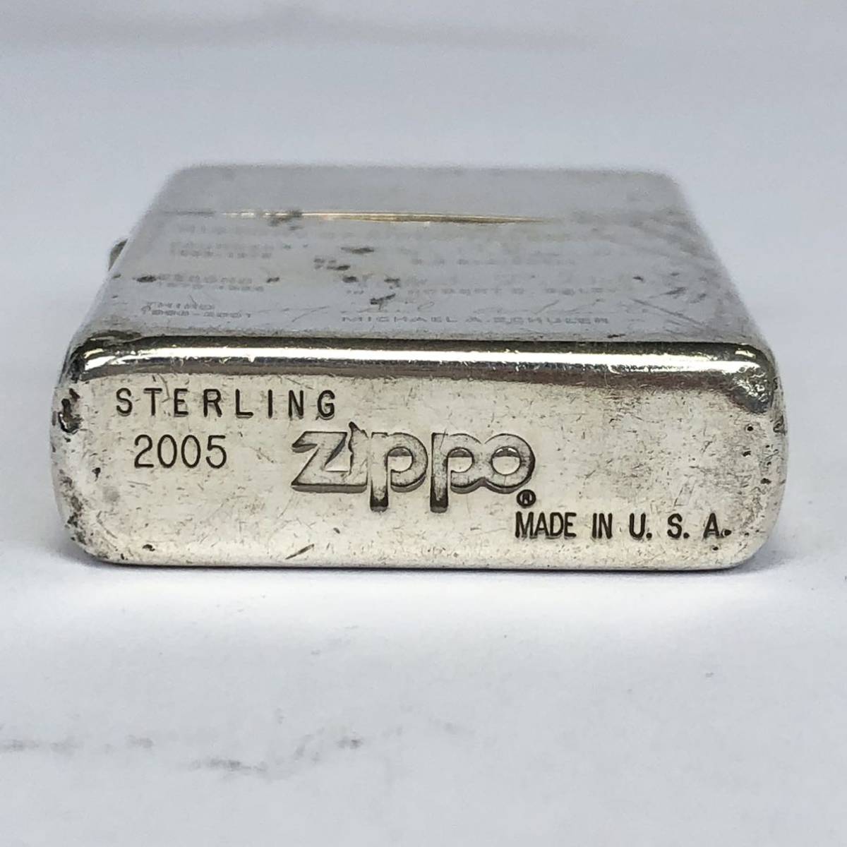 Sterling Silver Zippo High 0 Polish Lighter | Replica Armor 