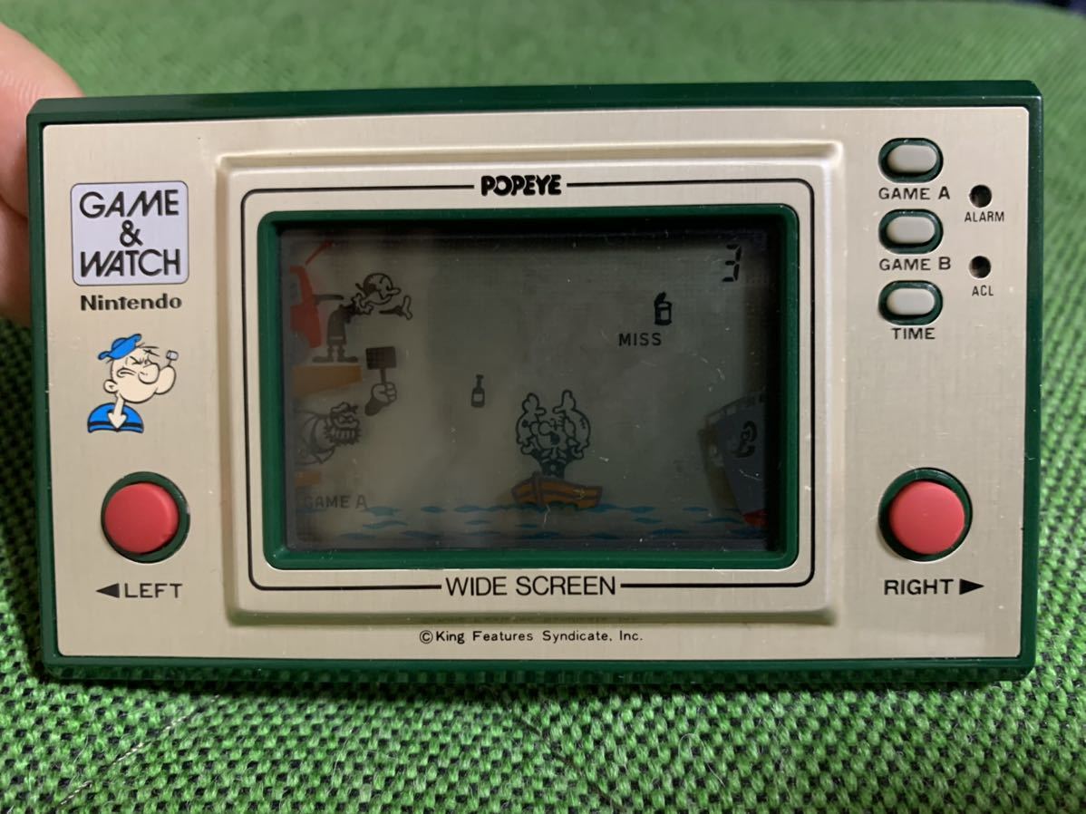 任天堂 GAME & WATCH POPEYE PP-23 本体 ゲームウォッチ ポパイ