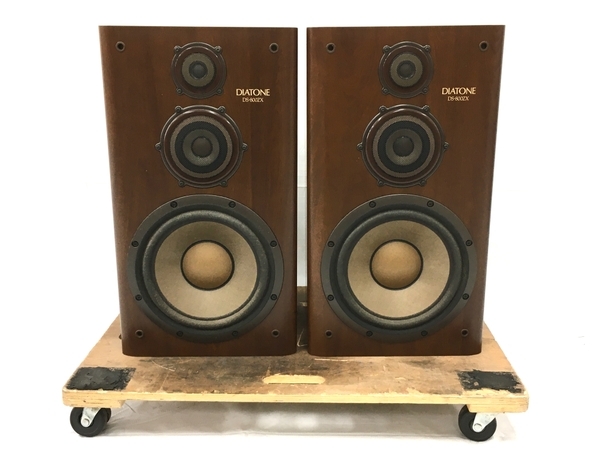 引取限定】DIATONE DS-800ZX ペア 3Way スピーカー スタンド付 中古 直
