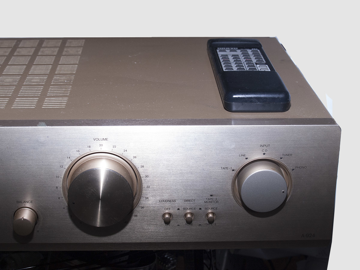 A-924 ONKYO オンキョー プリメインアンプ 音出し確認済み 公式