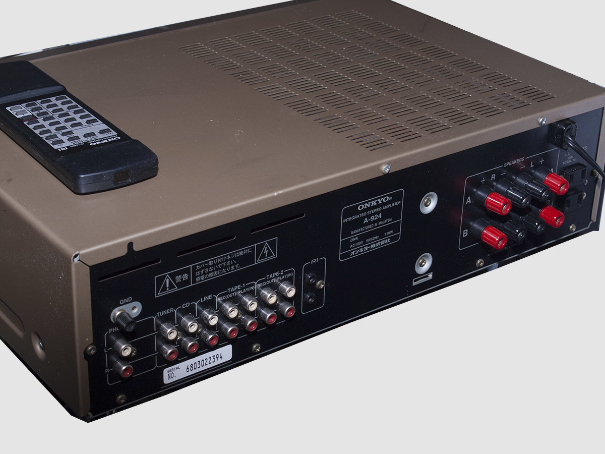 A-924 ONKYO オンキョー プリメインアンプ 音出し確認済み 公式