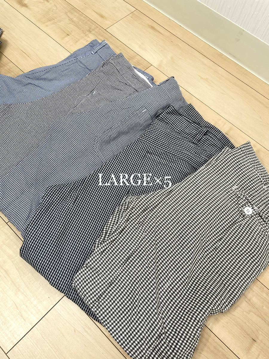 15着set ユーロ コックパンツMIX メンズM~XL ヨーロッパ古着 シェフパンツ イージーパンツ 検品済 SRC古着卸 セットまとめ売り オロシ ユーロコックパンツMIX メンズM~XL 15着set 実物民間MIX 2026年最新Yahoo!オークション パンツ（コート・ジャケット｜メンズ