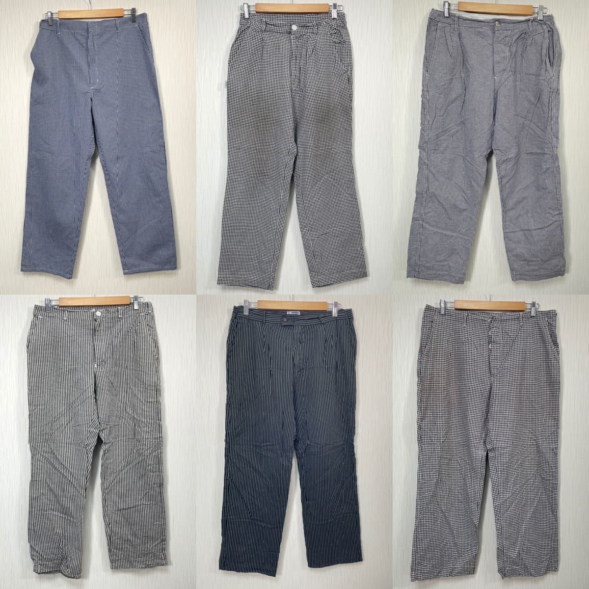 15着set ユーロ コックパンツMIX メンズM~XL ヨーロッパ古着 シェフパンツ イージーパンツ 検品済 SRC古着卸 セットまとめ売り オロシ ユーロコックパンツMIX メンズM~XL 15着set 実物民間MIX 2026年最新Yahoo!オークション パンツ（コート・ジャケット｜メンズ
