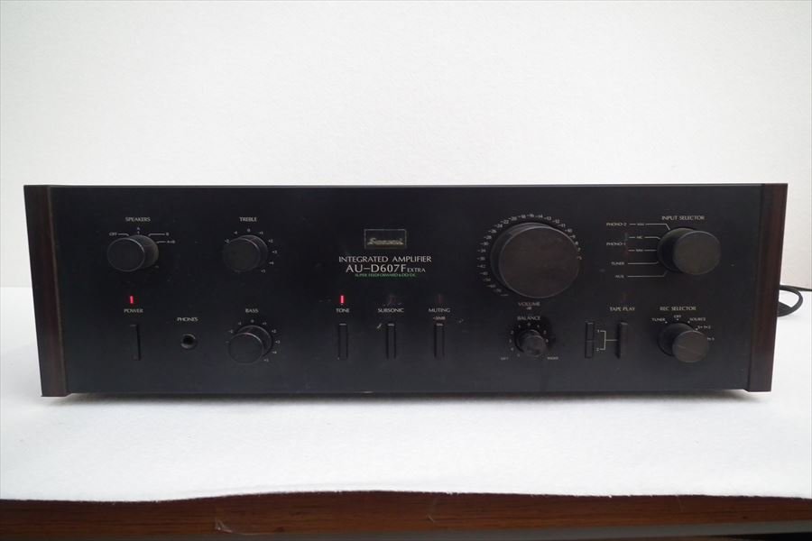 ☆SANSUI サンスイ AU-D607F EXTRA アンプ 現状品 中古 220707G2152