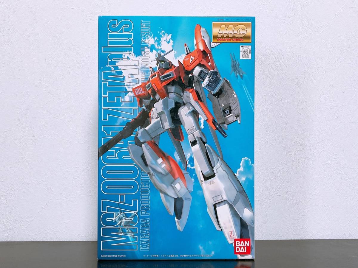 1円スタート！【未組立品】1/100 MG MSZ-006A1 ゼータプラス テスト機