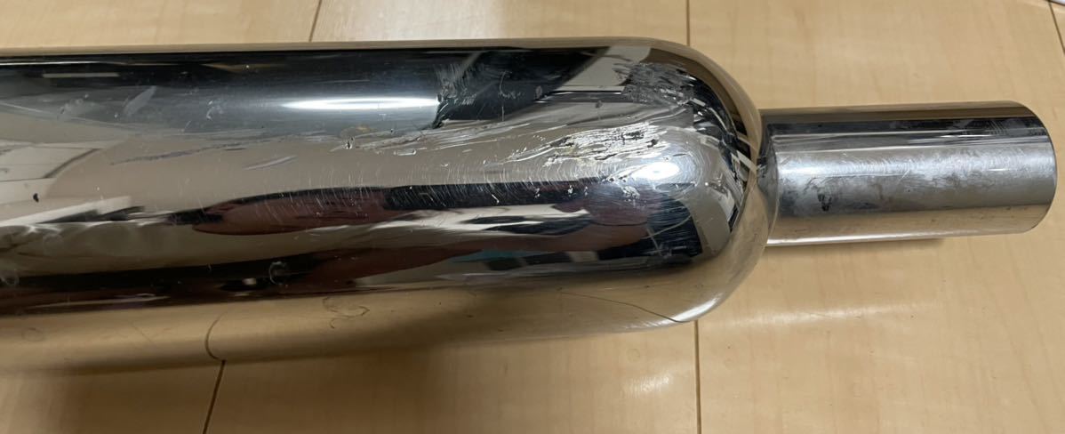 大和 W650用 ステンレスキャプトンマフラー W650 大和ステンレス W400