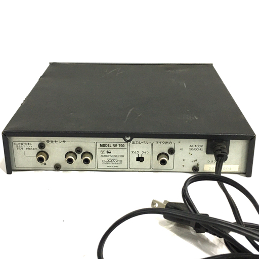 Pioneer BeMAX'S RV-700 赤外線ワイヤレスレシーバー Pioneer BEMAX'S RV-700 RC-700 赤外線ワイヤレスマイクセット 通電