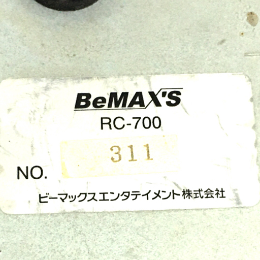 Pioneer BEMAX'S RV-700 RC-700 赤外線ワイヤレスマイクセット 通電