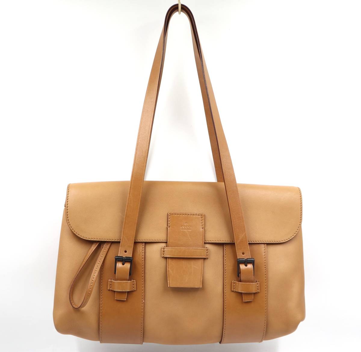 赤字超特価，本物保証 GUCCI グッチ トートバッグ 肩掛け ショルダーバッグ レザー ブラウン ブランド レディース カバン(その他)｜売買されたオークション情報、yahooの商品情報をアーカイブ公開 - オークファン かばん、バッグ