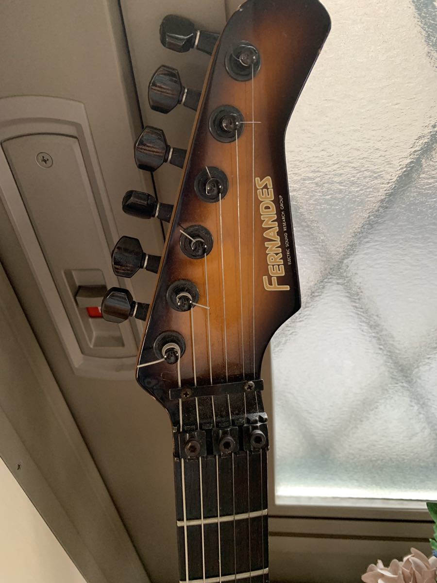 Fernandes FGZ-400 スーパーストラト GOTOペグ キルト杢 Fernandes FGZ-400 スーパーストラト GOTOペグ キルト杢