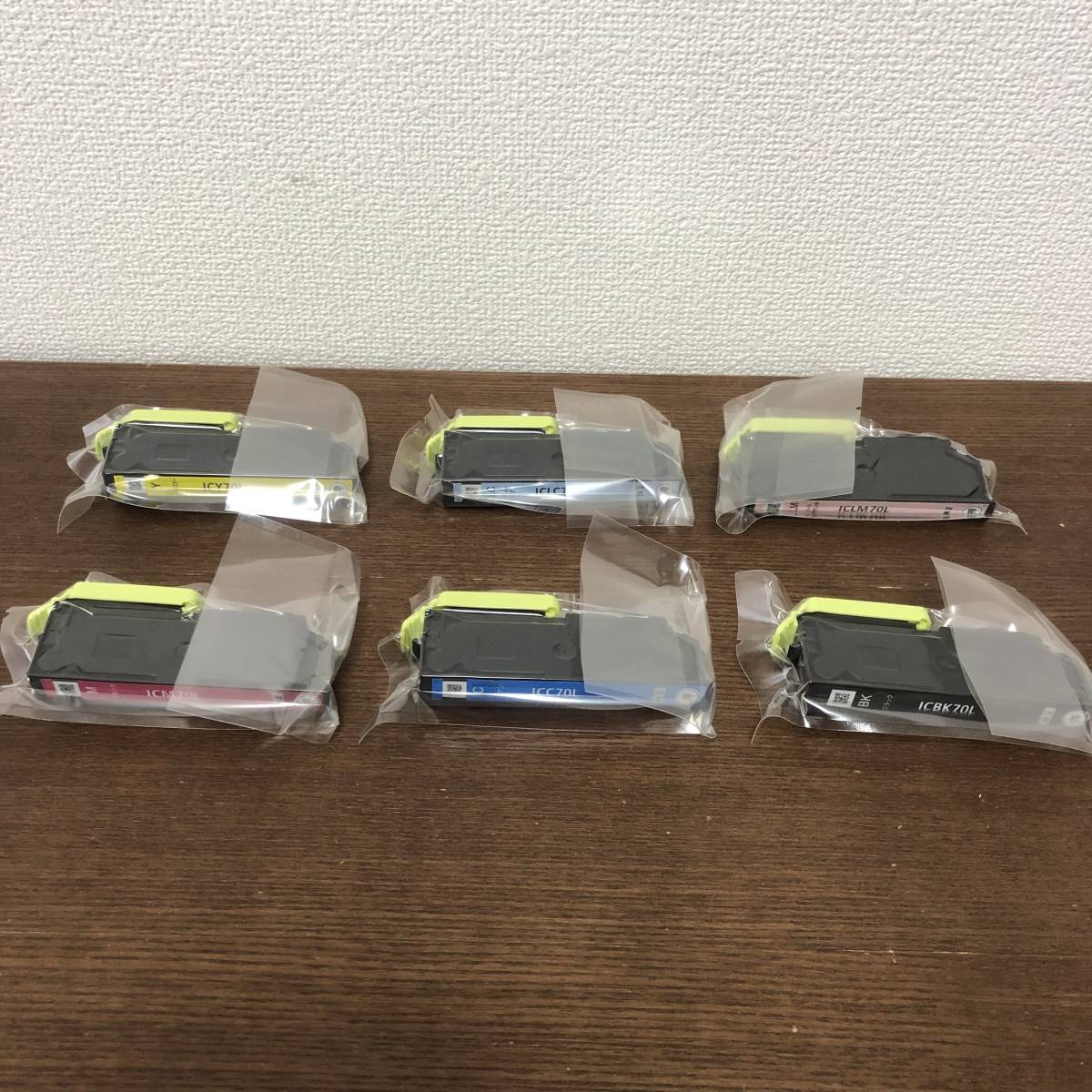 エプソン IC6CL70L インクカートリッジ : 6色 6色セット 純正 純正インク インク 互換インク 6色パック (EPSON) 純正インクカートリッジ エプソン用 増量 即決
