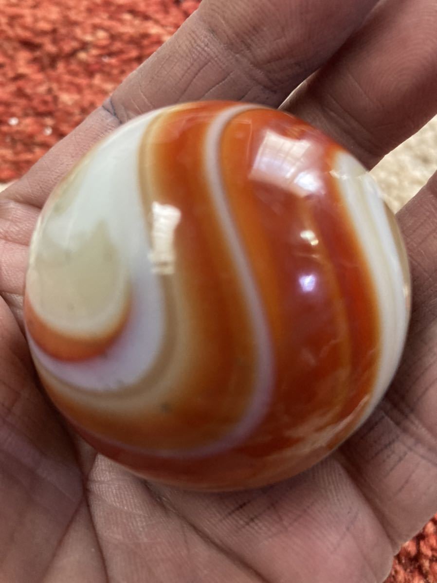 vintage glass shift knob マーブル ガラス シフトノブ Harley 