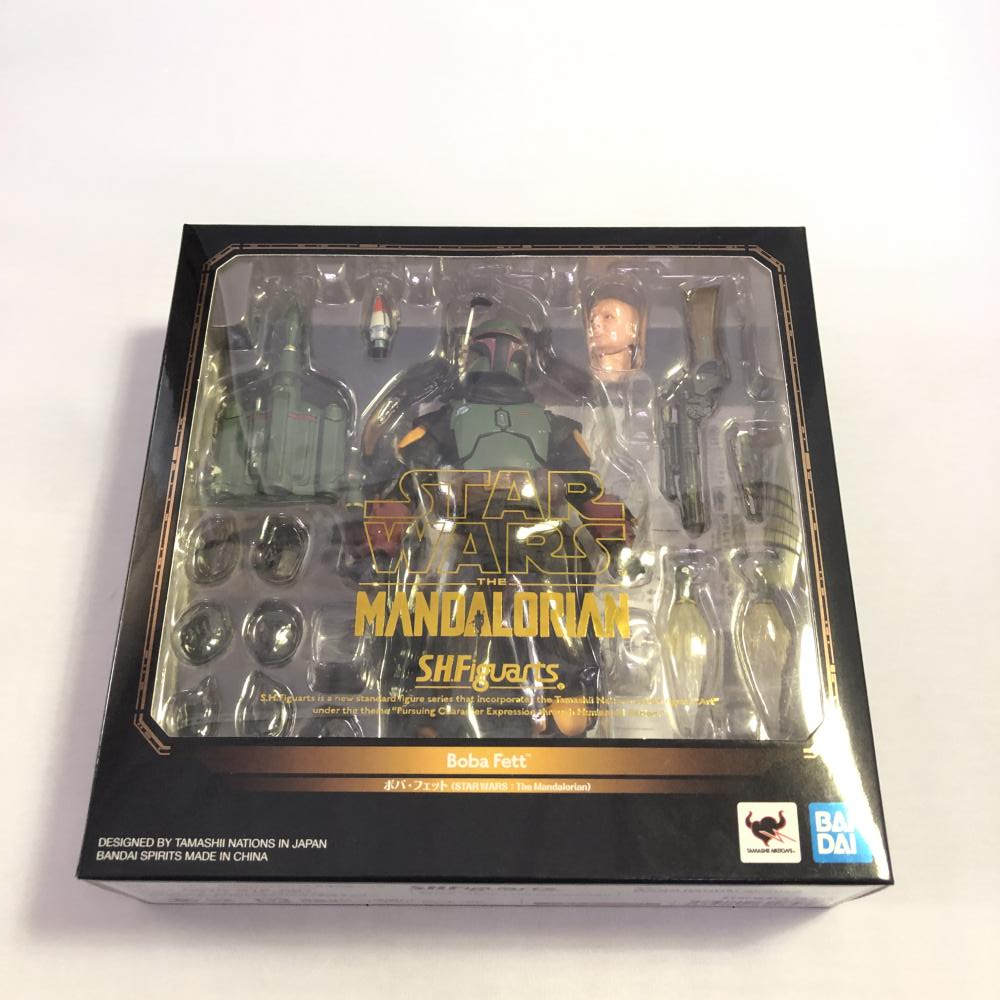 【中古】開封品 バンダイ S.H.Figuarts ボバ・フェット STAR WARS The Mandalorian マンダロリアン スターウォーズ フィギュア