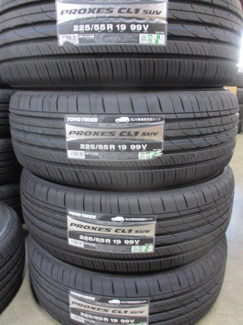 2022年製 ＴＯＹＯ PROXES ＣＬ１ＳＵＶ 225/55R19 225/55-19 トーヨー プロクセス シーエルワン 4本価格 4本送料税込み￥58800 夏用(トーヨータイヤ)｜売買されたオークション情報、yahooの商品情報を 19インチ