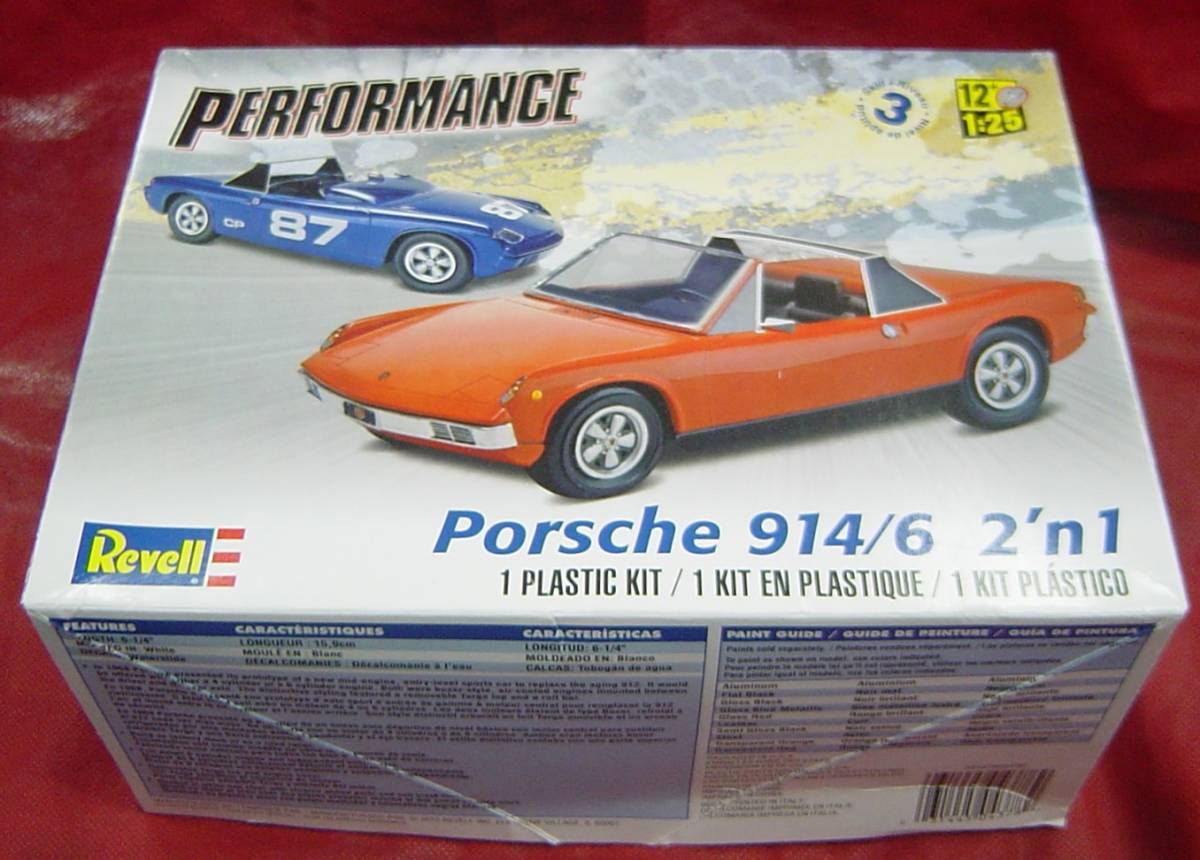 【大得価，HOT】 H73-02 レベル 1/25 ポルシェ 914/6 ２&rsquo;ｎ１ 未組 ストリート仕様 レース仕様 コンパチ(ポルシェ)｜売買されたオークション情報、yahooの商品情報をアーカイブ公開 - オークファン ポルシェ