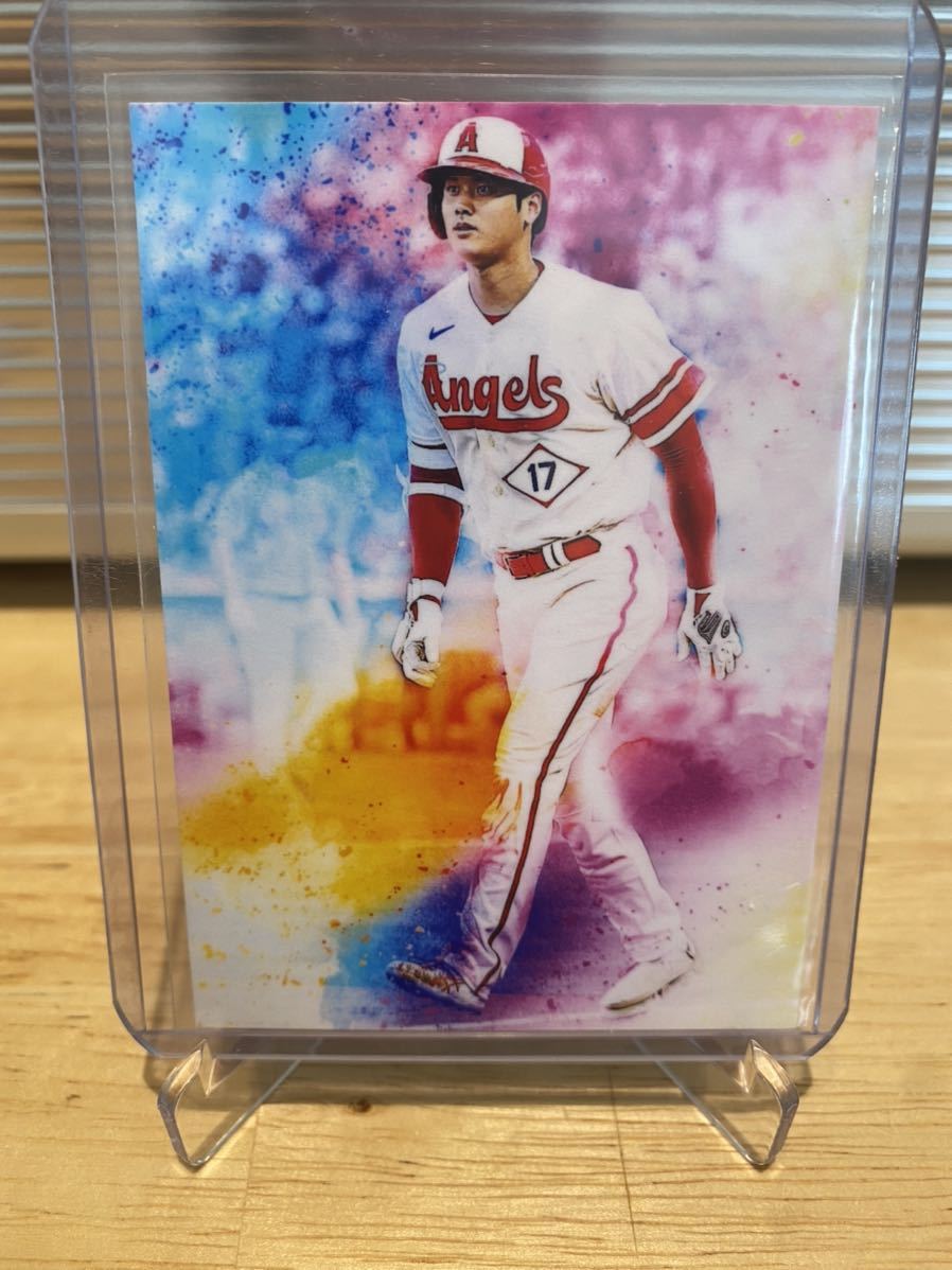 大谷翔平 エンゼルス アートカード 1of1(世界に一枚 / 貴重) ① 大谷翔平 エンゼルス アートカード 1of1(世界に一枚 ⁄ 大谷翔平 アート