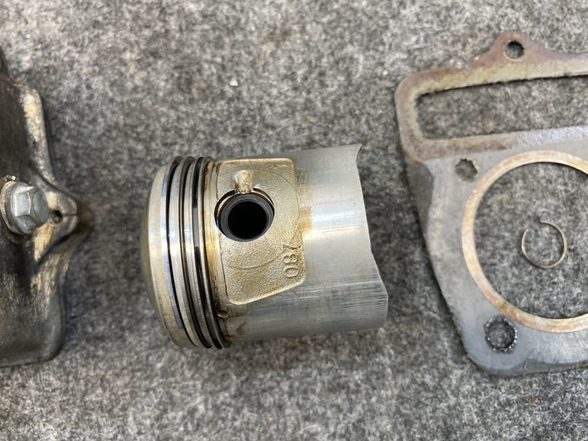 6V ダックス70 ST70E 72ccシリンダー ピストンセット検索シャリー DAX