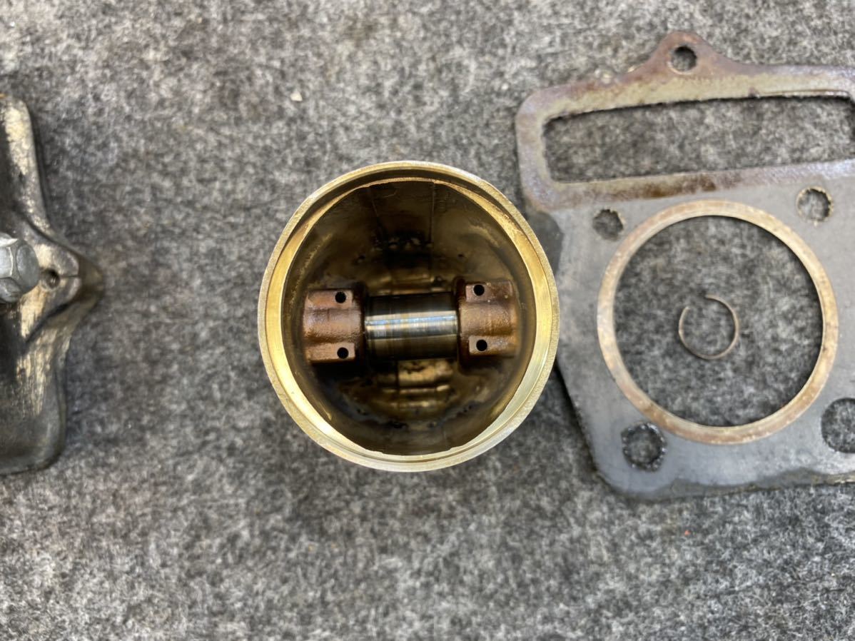 6V ダックス70 ST70E 72ccシリンダー ピストンセット検索シャリー DAX