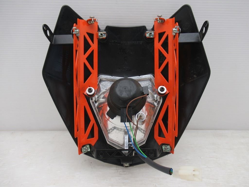 KTM 純正 DUKE390 ヘッドライトASSY マスク、ステー パワーパーツ