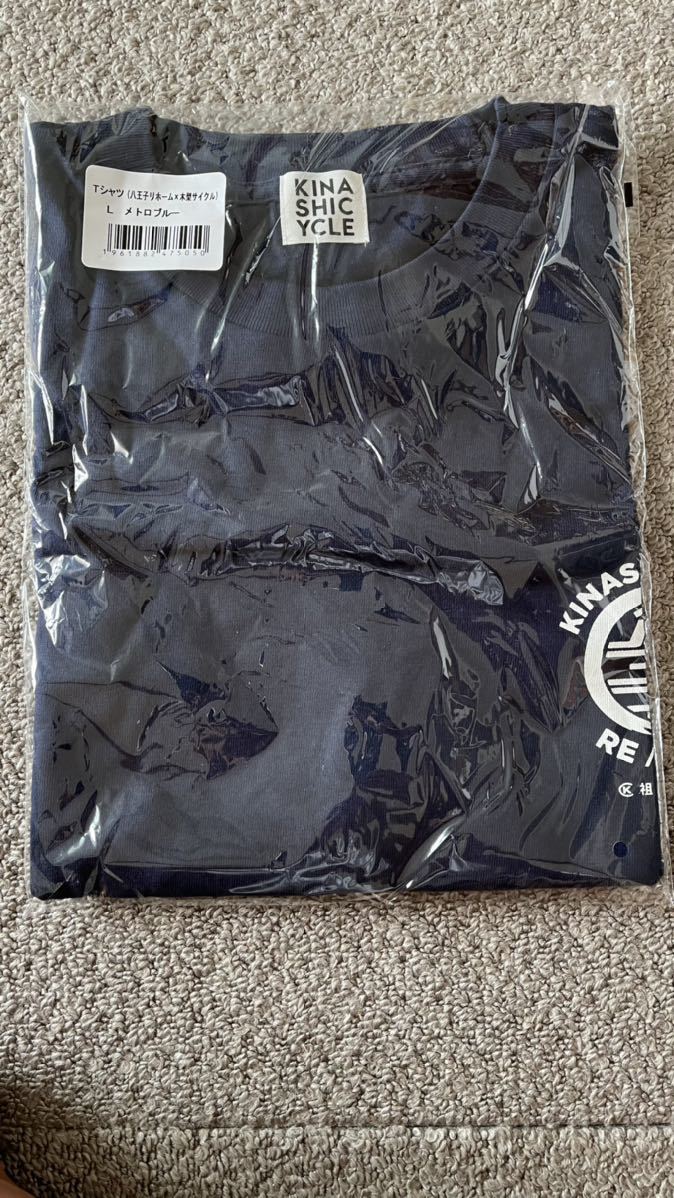 木梨サイクル 八王子リホーム Tシャツ Lサイズ メトロブルー 【公式通販】