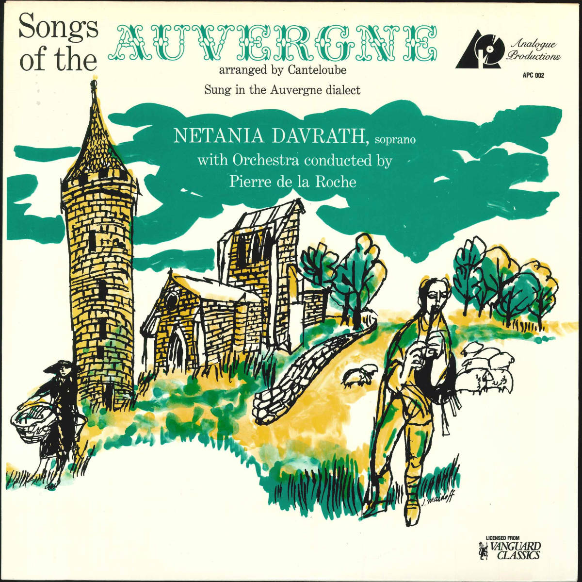  未再生 Analogue Productions オーディオファイル NETANIA DAVRATH／CANTELOUBE：SONGS OF THE AUVERGNE(声楽)｜売買されたオークション情報、yahooの商品情報をアーカイブ公開 - オークファン 声楽