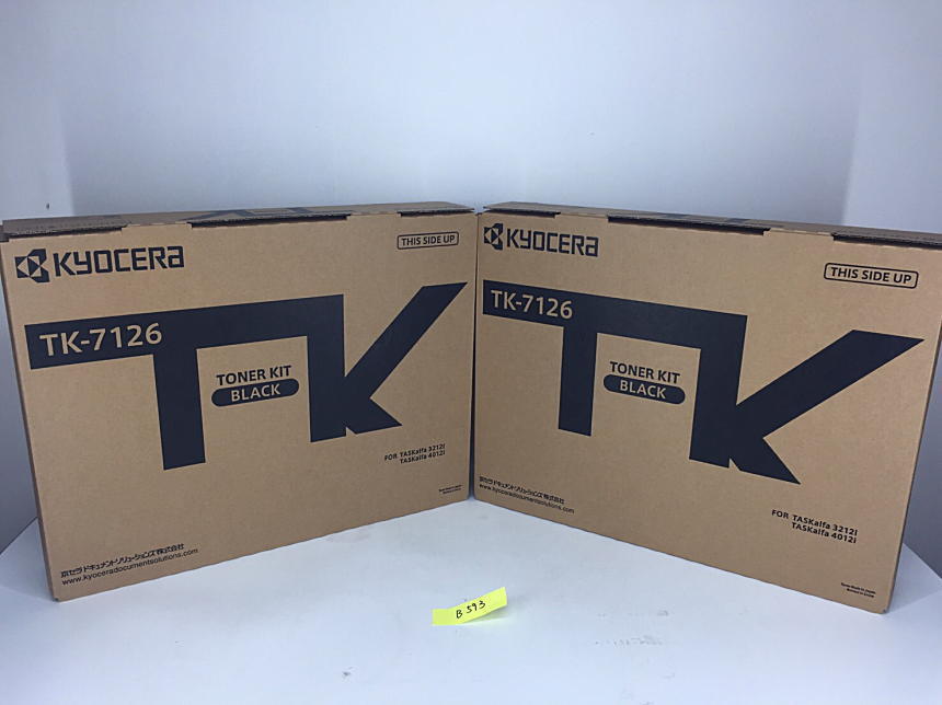 PC周辺機器 KYOCERA TK-7126 トナーキット ブラック 2本セット