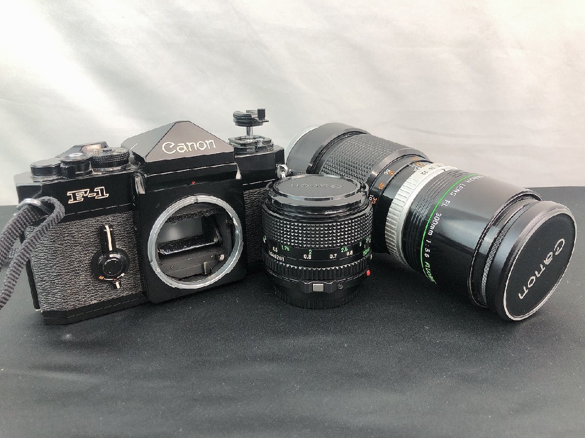 人気SALE [1円]スタート CANON キャノン F-1 50mm:300mm レンズ2本