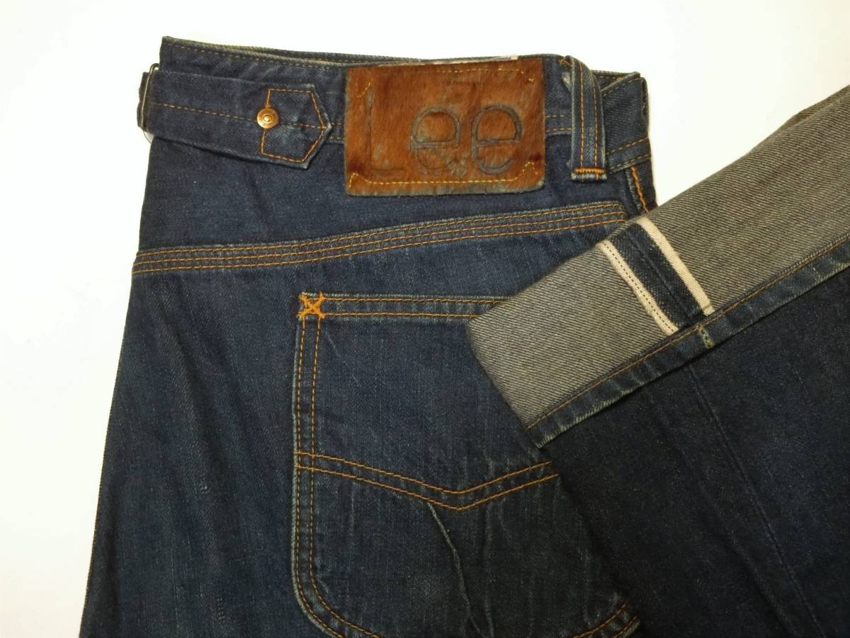 30s 復刻 LEE リー センター赤タグ COWBOY 101B ヘアオンハイド シンチ 