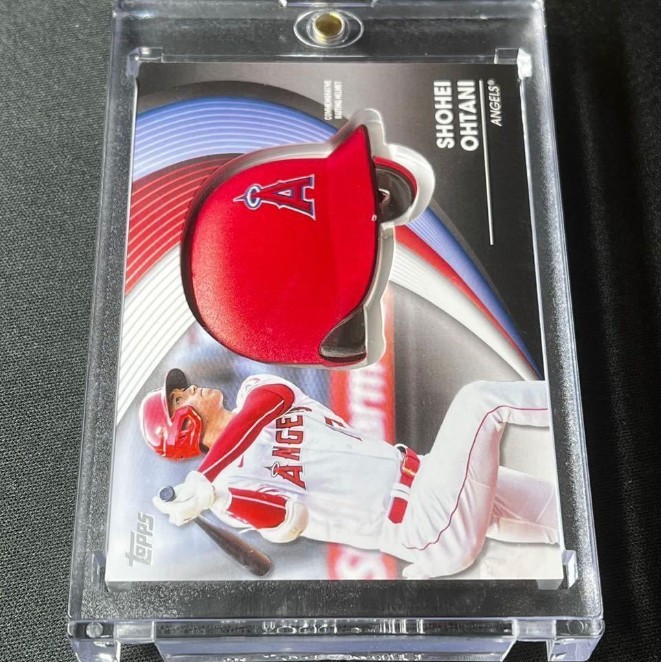 大谷翔平/2022年/Topps Series 2/ヘルメットカード 最新 2022 Topps Series 2 大谷翔平 バッティングヘルメット