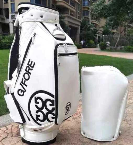 G⁄FORE ジーフォア ゴルフ キャディバッグ スタンド式 ホワイト G⁄FORE ジーフォア ゴルフ キャディバッグ スタンド式 ホワイト