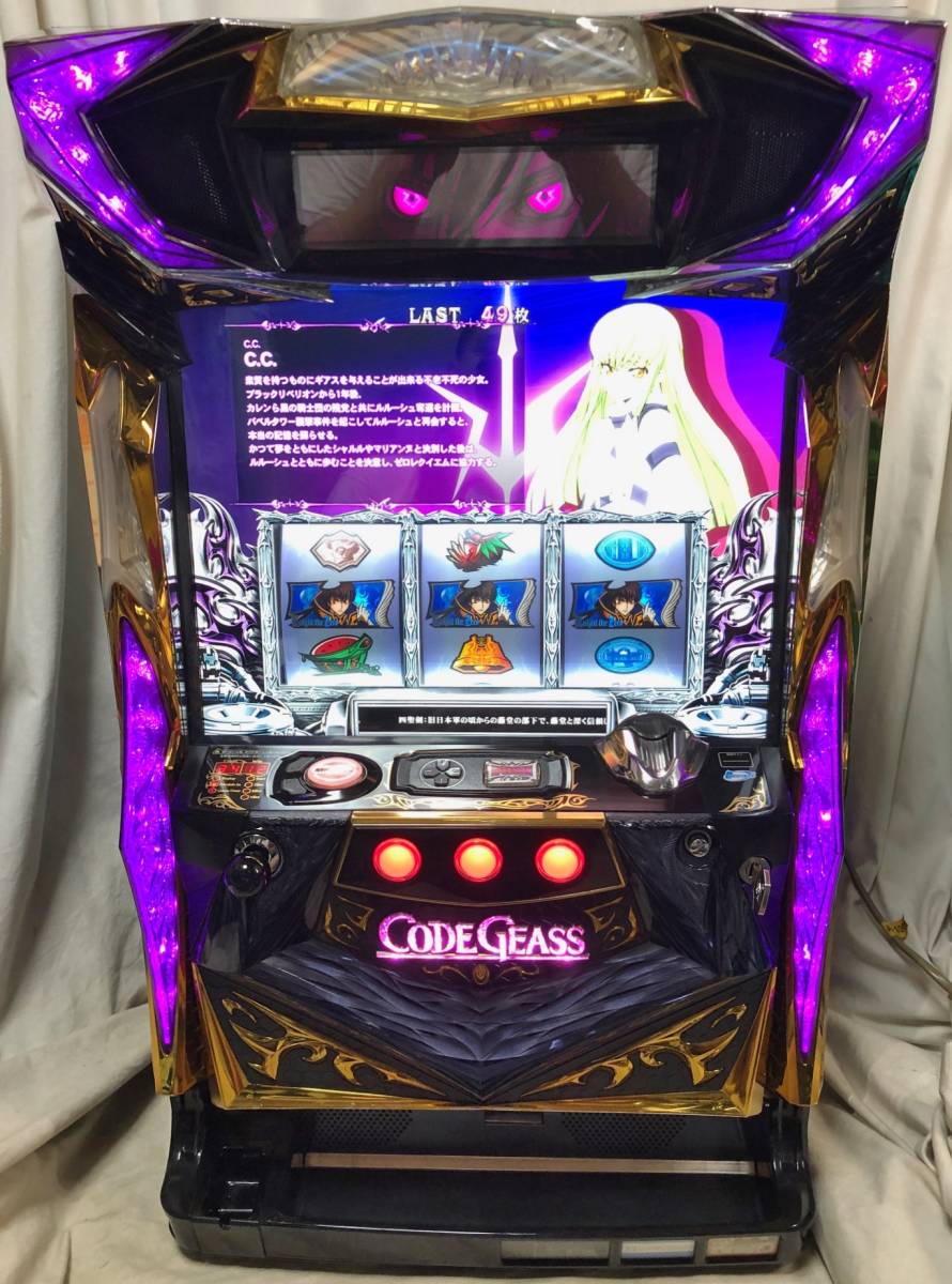Sammy パチスロ コードギアス 反逆のルルーシュ 本体 パチスロ コードギアス反逆のルルーシュR2／ZX【サミー】 （コイン不要