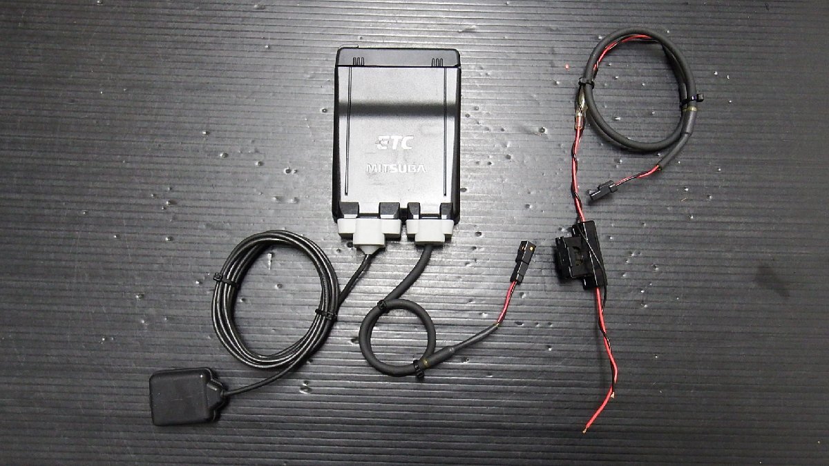 動作確認済み バイク用ETC ミツバサンコーワ MSC-BE51 アンテナ 分離型 