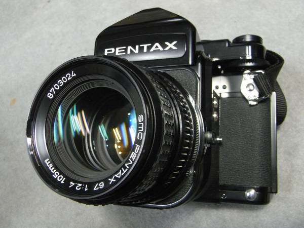 PENTAX67＋レンズ3本　使用実績僅少