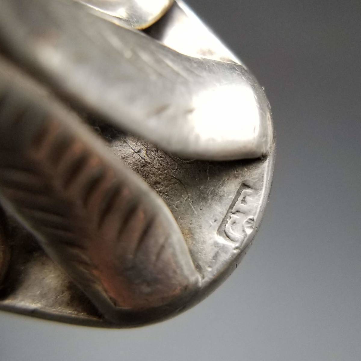 1793年 英国 アンティーク ジョージ LONDON ホールマーク シルバー ワックスシール ペンダント 彫金 チャーム 銀 フォブ CRISPIN FULLER_10