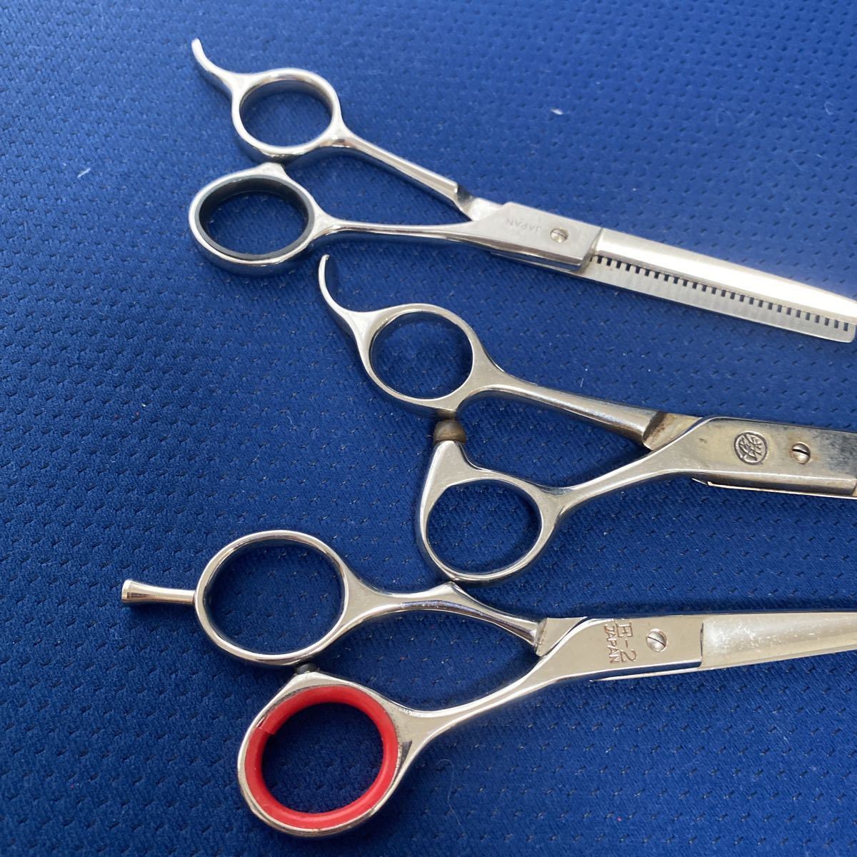 理容室 シザー 光 TSB 3本セット ハサミ 高級鋏 (理美容店用品  