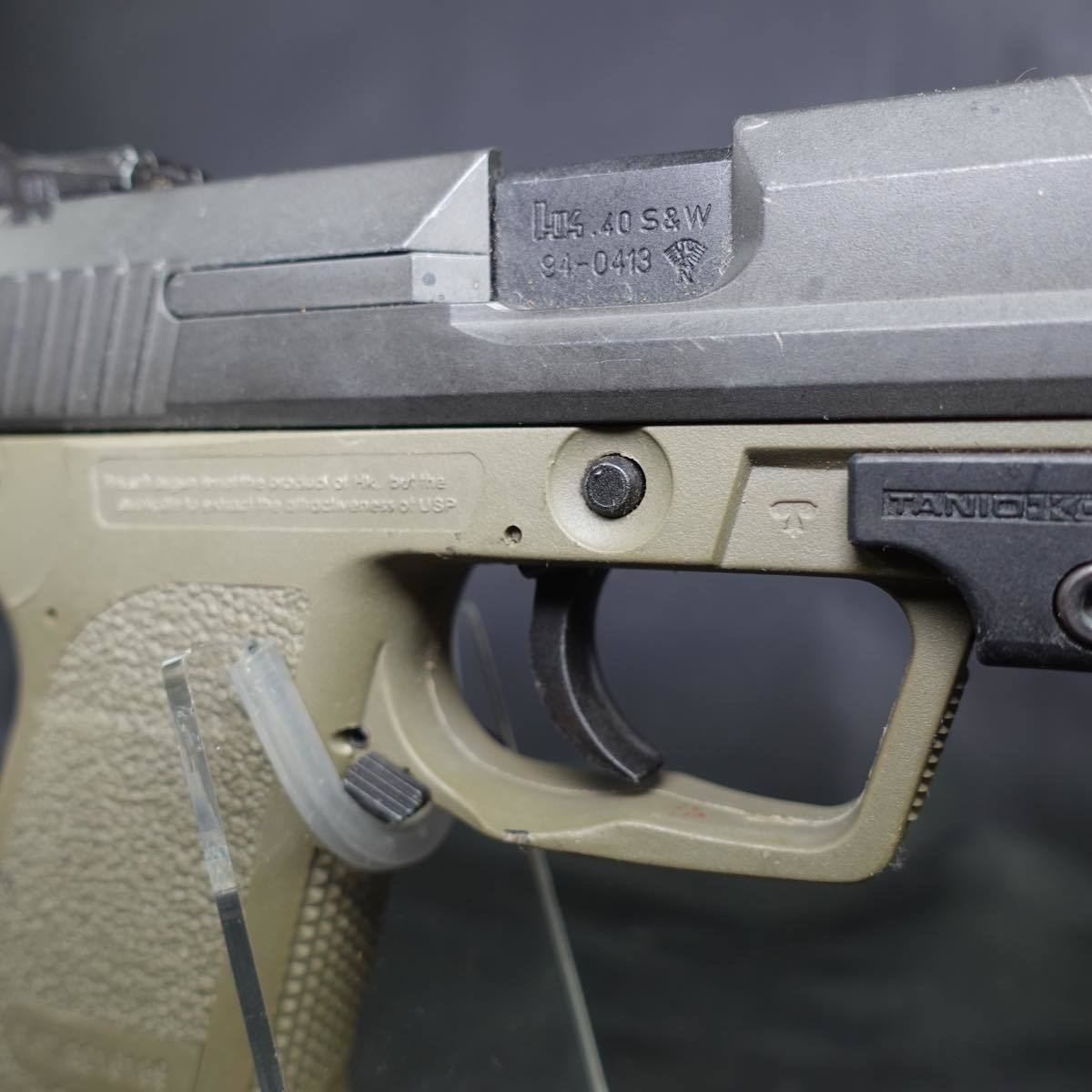 TANIO KOBA USP BLK ヘビーウエイトスライド エアガン ガスガン ASGK