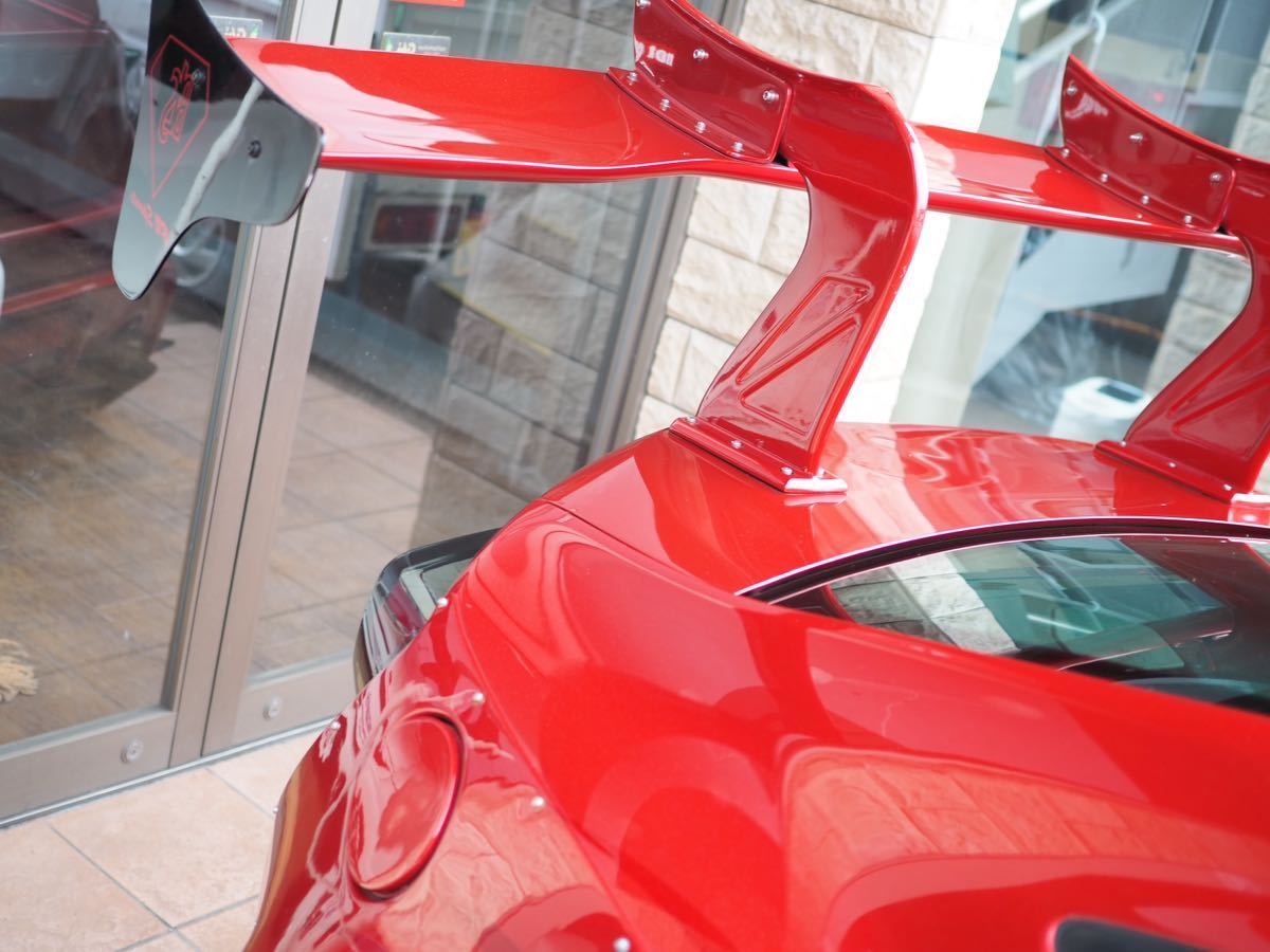 ド迫力 スワンネック GTウイング 86 BRZ ZN6 汎用 BNスポーツ ワンオフ