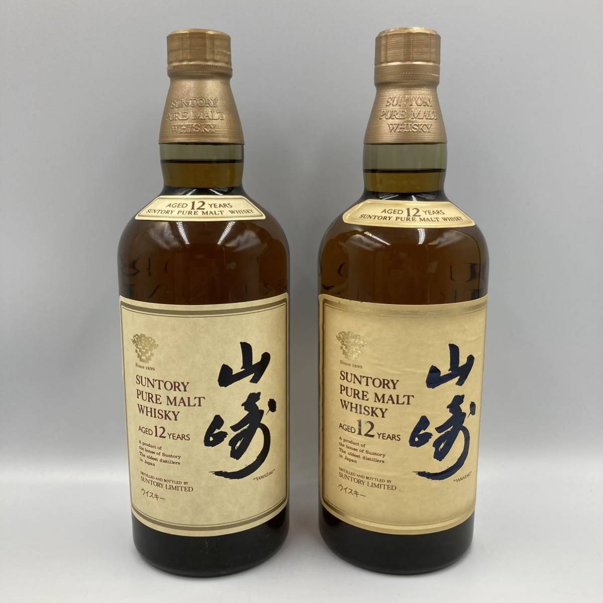 未開栓 サントリーピュアモルトウイスキー 樽出原酒 15年貯蔵 未開栓