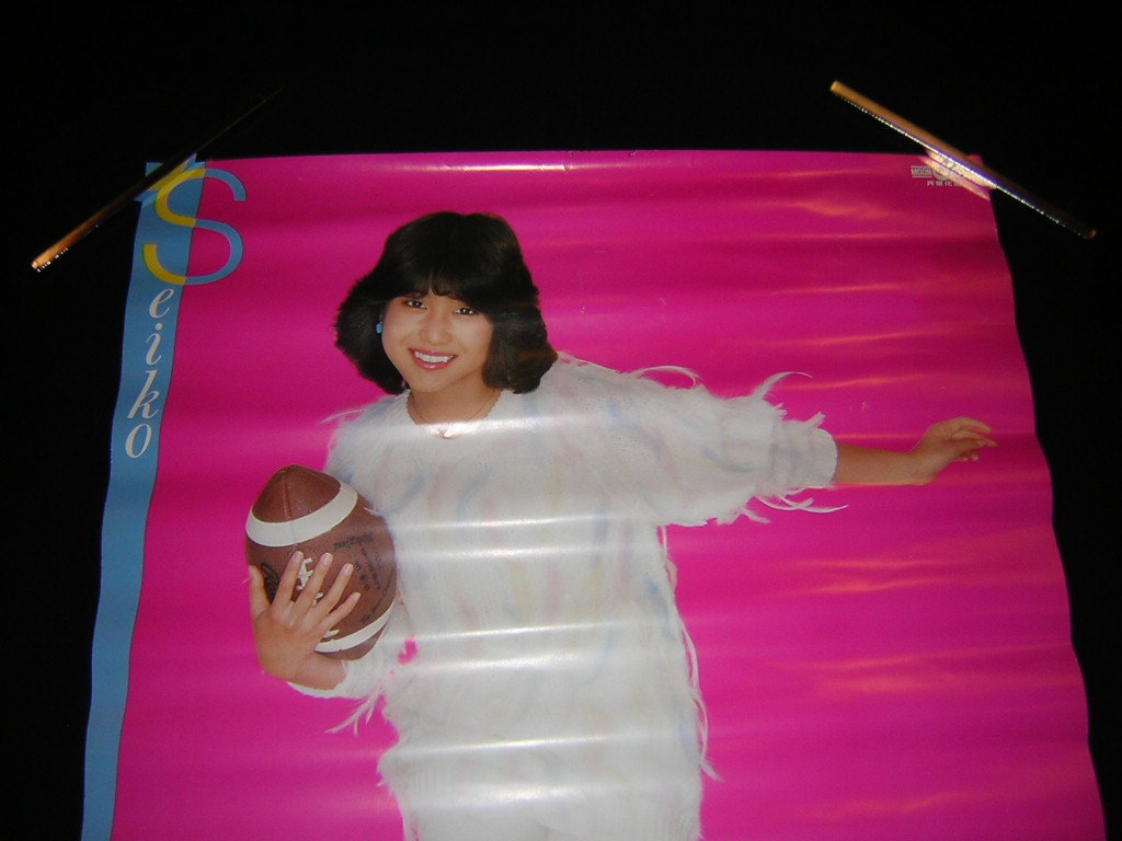 非売品 MOON STAR ムーンスター 松田聖子 A1 ポスター 月星シューズ